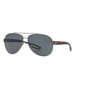 Prada Aviator Style Grey Polarized Lens